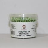Codetta di zucchero perlato verde