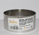 Forma inox tonda 10cm