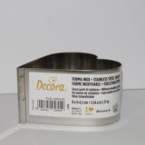 Forma inox cuore 8cm