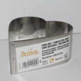 Forma inox cuore 10cm