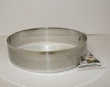 Forma inox microforata tonda 15cm