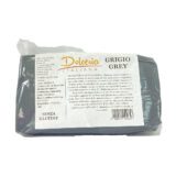Pasta di zucchero grigia