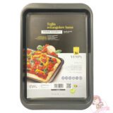 Teglia rettangolare bassa antiaderente