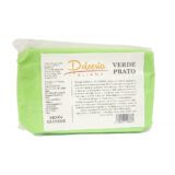 Panetto di pasta di zucchero verde prato