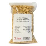 Granella di riso soffiato al caramello