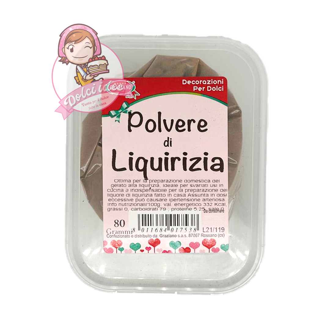 Polvere di liquirizia graziano 80g