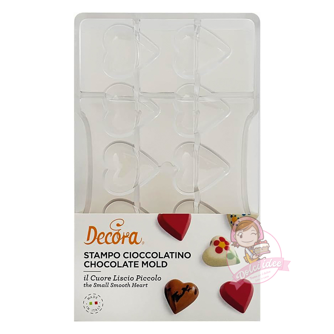 Stampo 10 cioccolatini a cuori