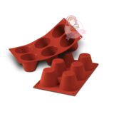 Stampo in silicone Silikomart 6 Big Muffin