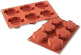 Stampo in silicone Silikomart 6 colombine