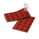 Stampo in silicone Silikomart 15 Flan Moul Ø40 h 13 mm