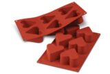 stampo in silicone 6 cuori