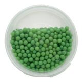 Perle di zucchero verde lucido