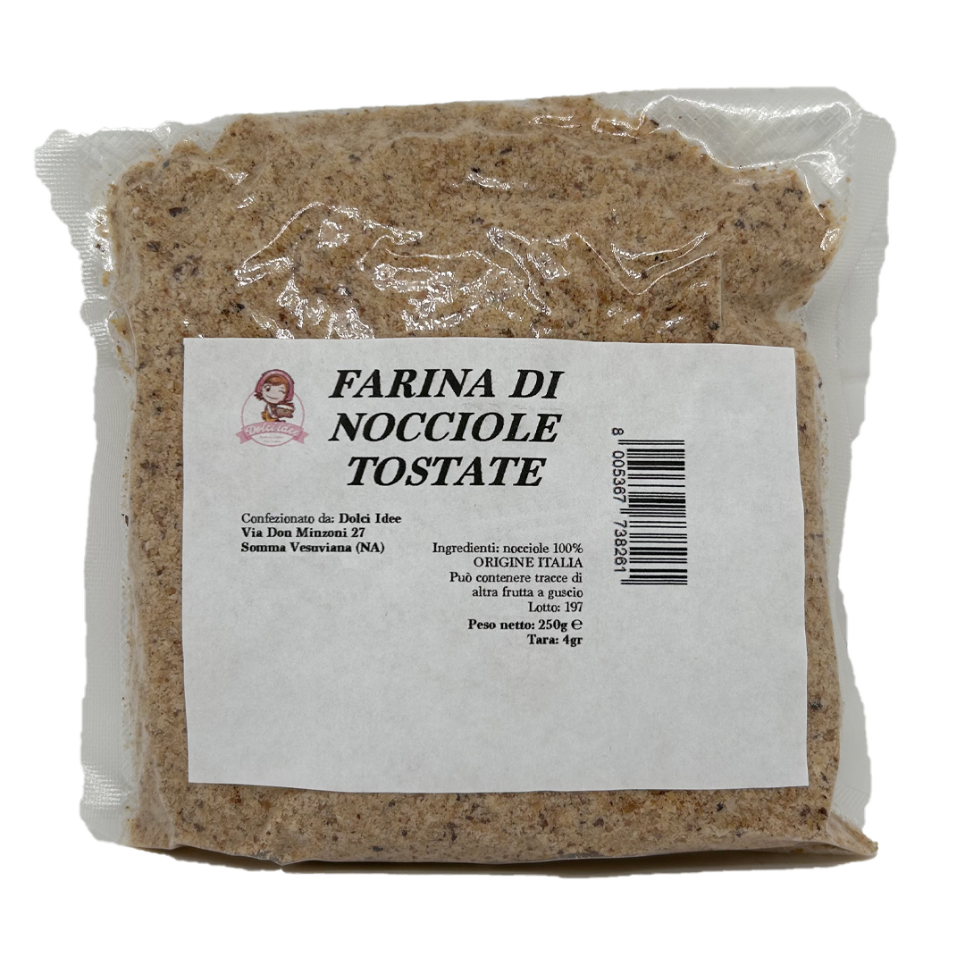 Farina di nocciole tostate