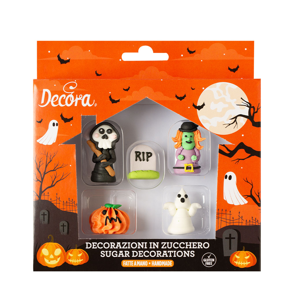 Decorazione halloween in zucchero
