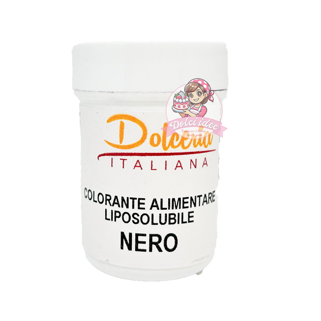 Colorante Liposolubile in Polvere nero 5g