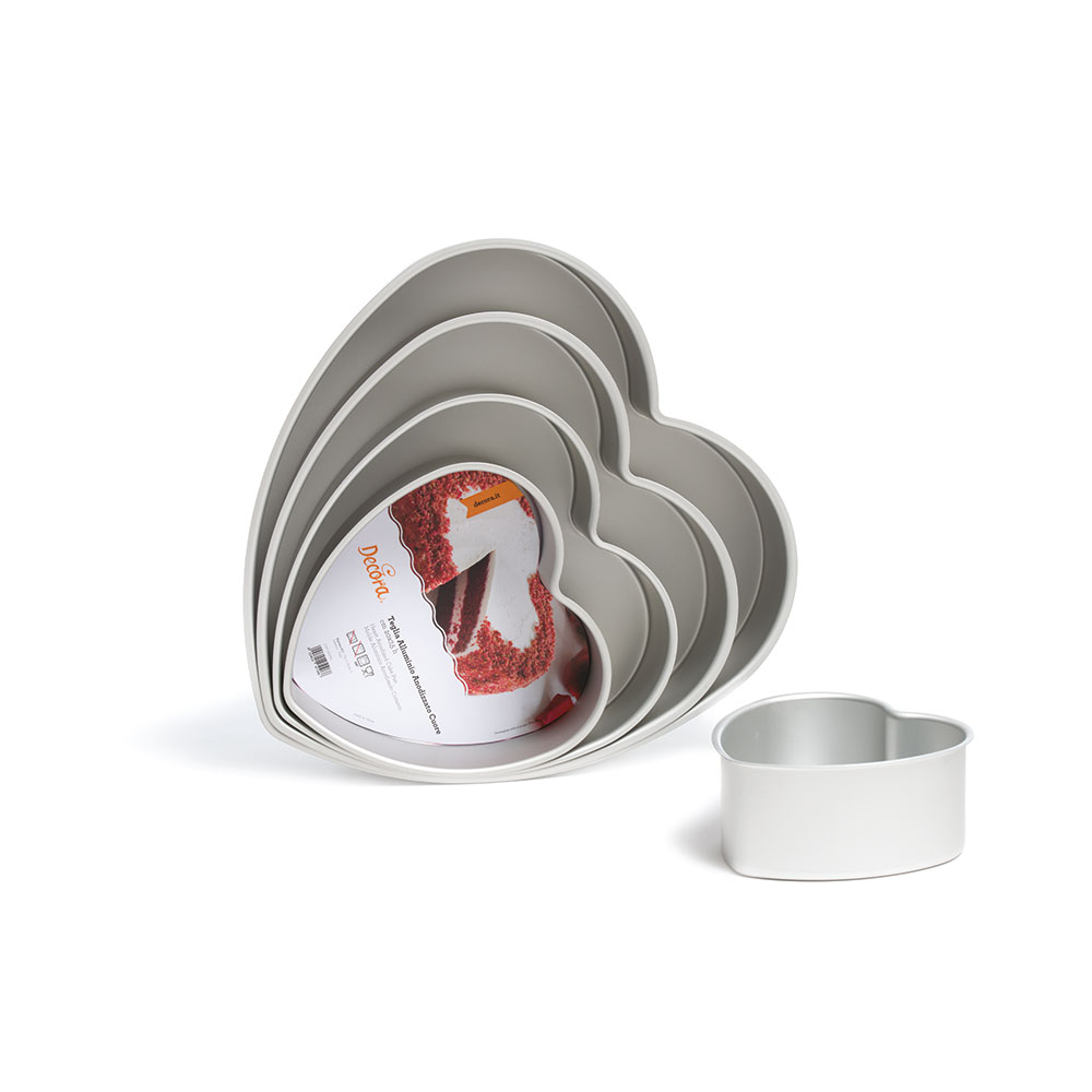 STAMPO A FORMA CUORE DECORA