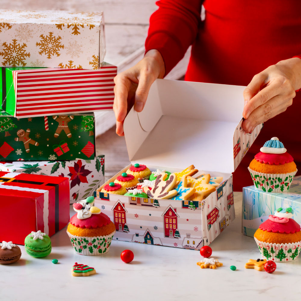 Scatole Regalo Porta Dolci Decora – Fantasie e Misure Assortite - immagine 2